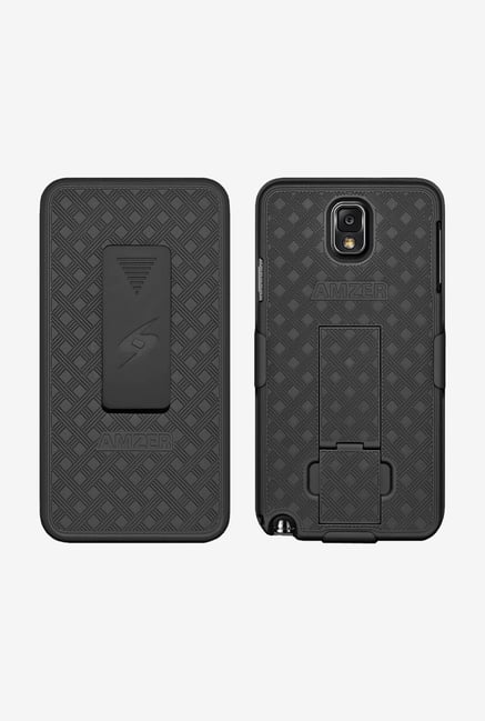 Amzer Shellster Case with Kickstand Black for Galaxy Note 3 Amzer Shellster Case with Kickstand Black for Galaxy Note 3