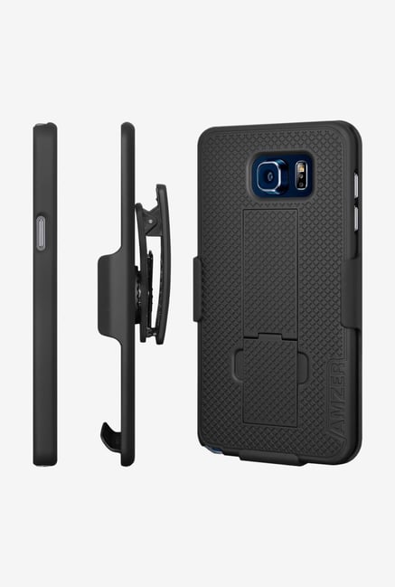 Amzer Shellster Case with Kickstand Black for Galaxy Note 5 Amzer Shellster Case with Kickstand Black for Galaxy Note 5