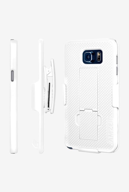 Amzer Shellster Case with Kickstand White for Galaxy Note 5 Amzer Shellster Case with Kickstand White for Galaxy Note 5