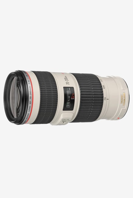 Canon EF 70-200mm f/4L IS USM Lens White Canon EF 70-200mm f/4L IS USM Lens White