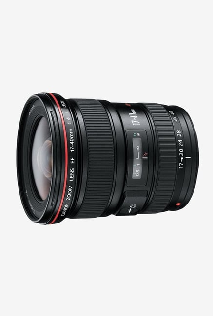Canon EF 17-40mm f/4L USM Lens Black Canon EF 17-40mm f/4L USM Lens Black