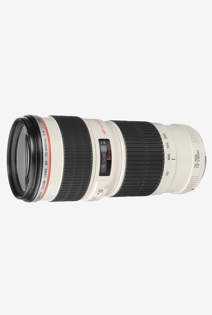 Canon EF 70-200mm f/4L USM Lens White Canon EF 70-200mm f/4L USM Lens White