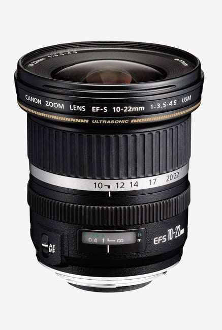 Canon EF-S 10-22mm f/3.5-4.5 USM Lens Black Canon EF-S 10-22mm f/3.5-4.5 USM Lens Black