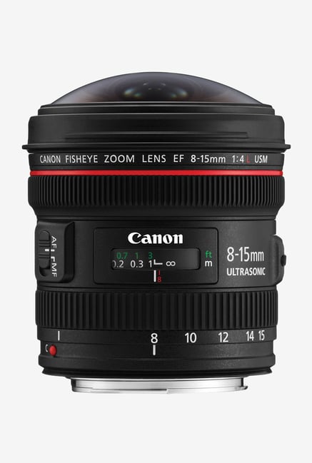 Canon EF 8-15mm f/4L Fisheye USM Lens Black Canon EF 8-15mm f/4L Fisheye USM Lens Black