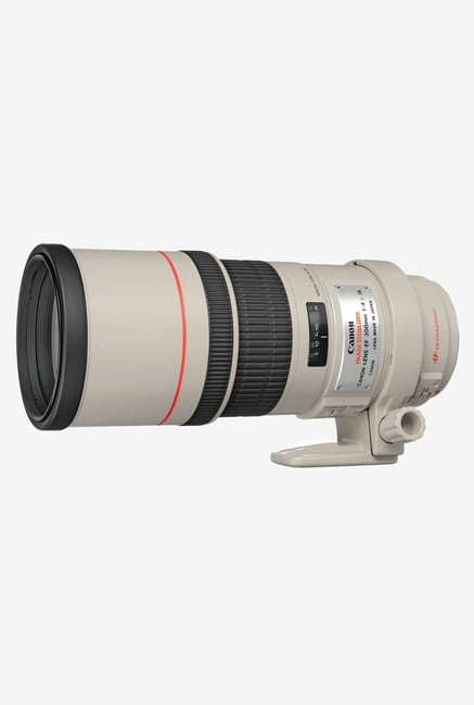 Canon EF 300mm f/4L IS USM Lens White Canon EF 300mm f/4L IS USM Lens White