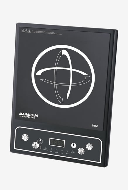 Maharaja Whiteline Zest 2000 Watts Induction Cooktop Black Maharaja Whiteline Zest 2000 Watts Induction Cooktop Black