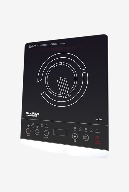 Maharaja Whiteline Apto 1800 Watts Induction Cooktop Black Maharaja Whiteline Apto 1800 Watts Induction Cooktop Black