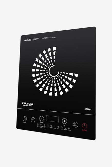 Maharaja Whiteline Blaze 2000 Watts Induction Cooktop Black Maharaja Whiteline Blaze 2000 Watts Induction Cooktop Black
