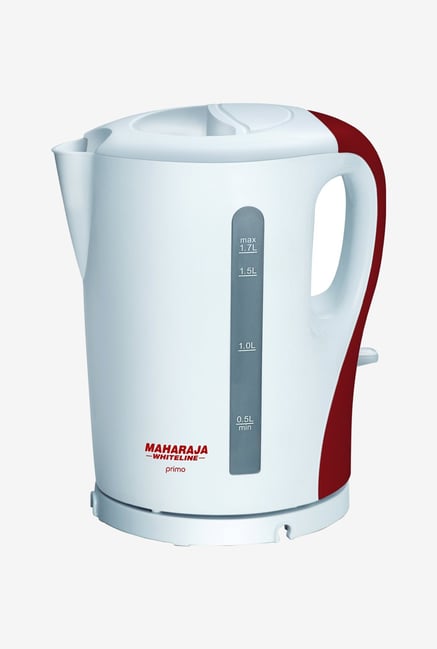Maharaja Whiteline Primo 1.7 Litres Electric Kettle White Maharaja Whiteline Primo 1.7 Litres Electric Kettle White