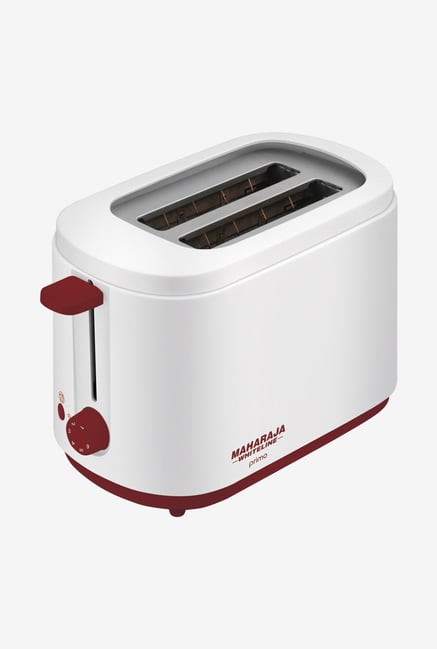 Maharaja Whiteline Primo PT-100 2 Slice Pop-Up Toaster White Maharaja Whiteline Primo PT-100 2 Slice Pop-Up Toaster White