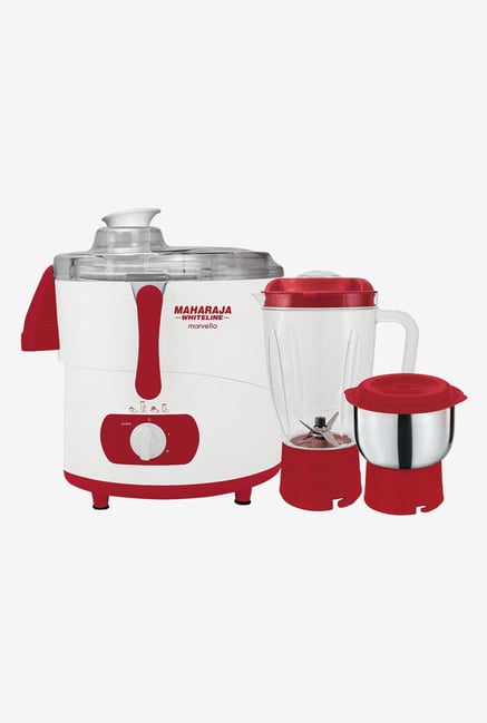 Maharaja Whiteline Marvello 500W Juicer Mixer Grinder White Maharaja Whiteline Marvello 500W Juicer Mixer Grinder White