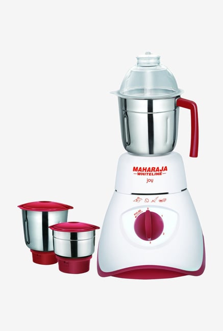 Maharaja Whiteline Joy 550W Mixer Grinder White Maharaja Whiteline Joy 550W Mixer Grinder White