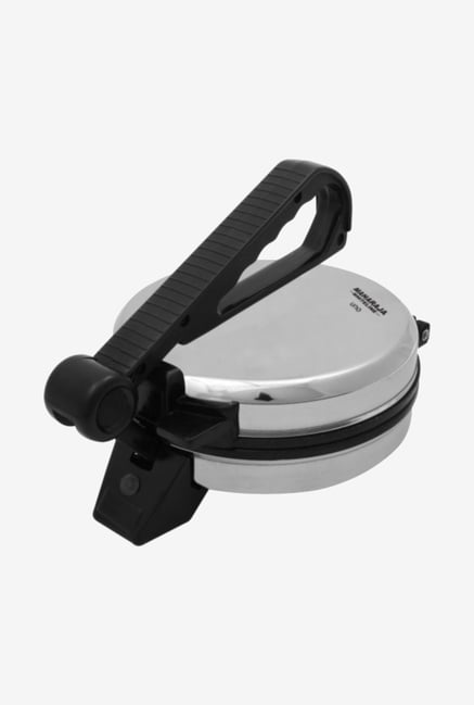 Maharaja Whiteline Uno Roti Maker Black & Silver Maharaja Whiteline Uno Roti Maker Black & Silver