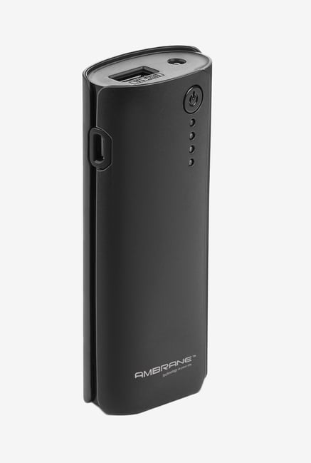 Ambrane 4000 mAh P-444 Power Bank Black Ambrane 4000 mAh P-444 Power Bank Black