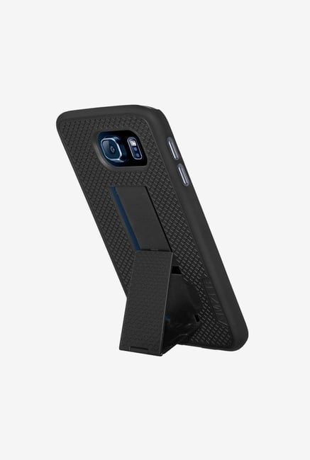Amzer Snap On Case with Kickstand Black for Samsung S6 Amzer Snap On Case with Kickstand Black for Samsung S6
