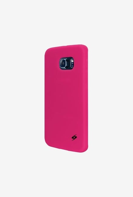 Amzer Silicone Skin Jelly Case Hot Pink for Samsung S6 edge Amzer Silicone Skin Jelly Case Hot Pink for Samsung S6 edge
