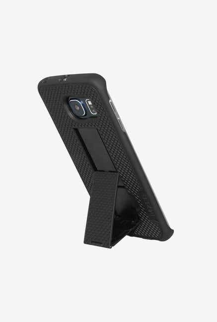 Amzer Snap On Case with Kickstand Black for Samsung S6 edge Amzer Snap On Case with Kickstand Black for Samsung S6 edge