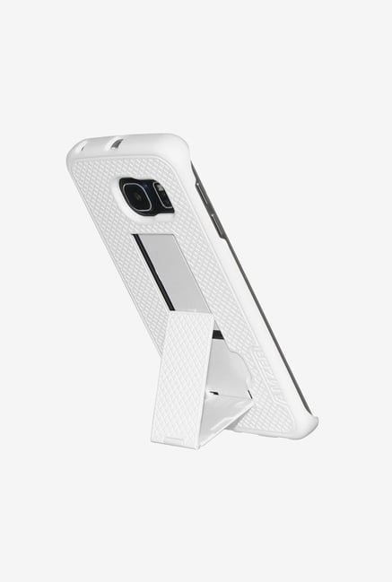 Amzer Snap On Case with Kickstand White for Samsung S6 edge Amzer Snap On Case with Kickstand White for Samsung S6 edge