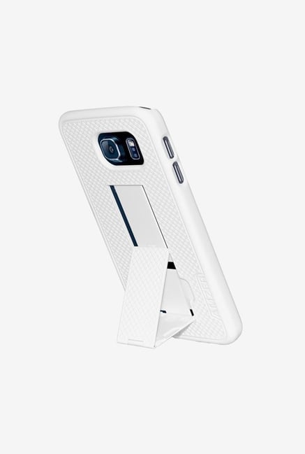 Amzer Snap On Case with Kickstand White for Samsung S6 Amzer Snap On Case with Kickstand White for Samsung S6
