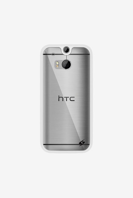 Amzer SlimGrip Hybrid Case White for HTC One M8 Amzer SlimGrip Hybrid Case White for HTC One M8