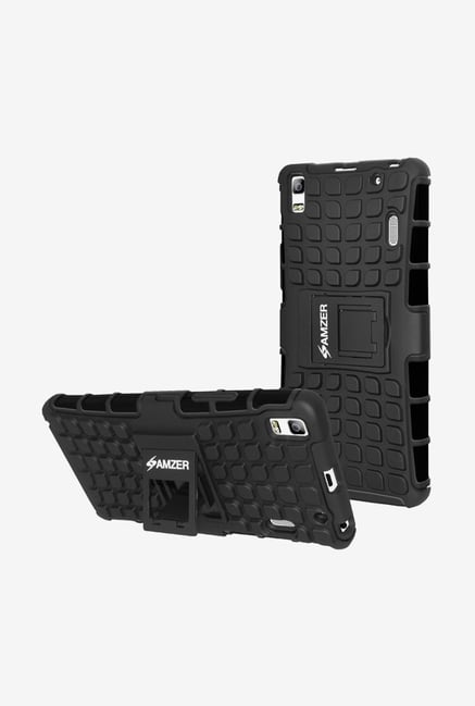 Amzer Hybrid Warrior Case Black for Lenovo A7000 Amzer Hybrid Warrior Case Black for Lenovo A7000