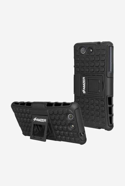 Amzer Hybrid Warrior Case Black for Xperia Z3 Compact Amzer Hybrid Warrior Case Black for Xperia Z3 Compact