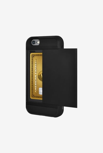 Amzer Full Body Hybrid Credit Card Case Black for iPhone 6 Amzer Full Body Hybrid Credit Card Case Black for iPhone 6