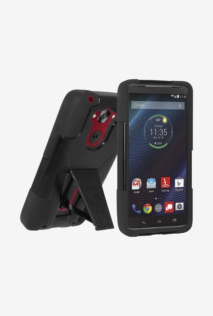 Amzer Dual Layer Hybrid Case Black for Motorola DROID Turbo Amzer Dual Layer Hybrid Case Black for Motorola DROID Turbo