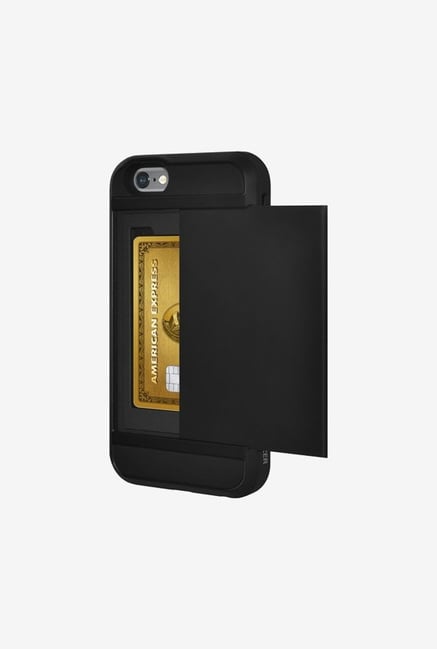 Amzer Full Body Hybrid Credit Card Case Black for iPhone 6+ Amzer Full Body Hybrid Credit Card Case Black for iPhone 6+