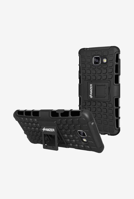 Amzer Hybrid Warrior Case Black for Samsung A5 Amzer Hybrid Warrior Case Black for Samsung A5