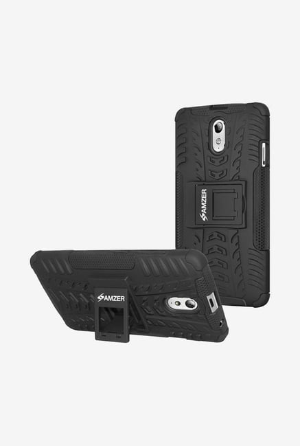 Amzer Hybrid Warrior Case Black for VIBE P1m Amzer Hybrid Warrior Case Black for VIBE P1m