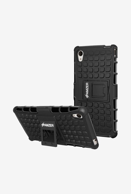 Amzer Hybrid Warrior Case Black for Xperia M4 Aqua Amzer Hybrid Warrior Case Black for Xperia M4 Aqua