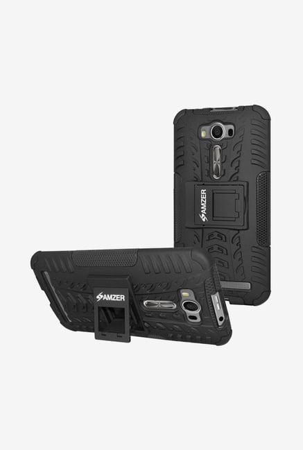 Amzer Hybrid Warrior Case Black for Zenfone 2 Laser Amzer Hybrid Warrior Case Black for Zenfone 2 Laser