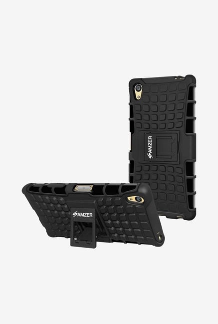 Amzer Hybrid Warrior Case Black for Xperia Z5 Premium Amzer Hybrid Warrior Case Black for Xperia Z5 Premium