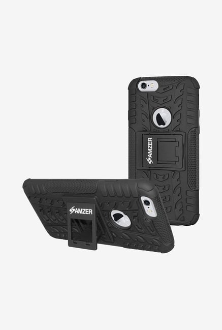 Amzer Hybrid Warrior Case Black for iPhone 6+ Amzer Hybrid Warrior Case Black for iPhone 6+