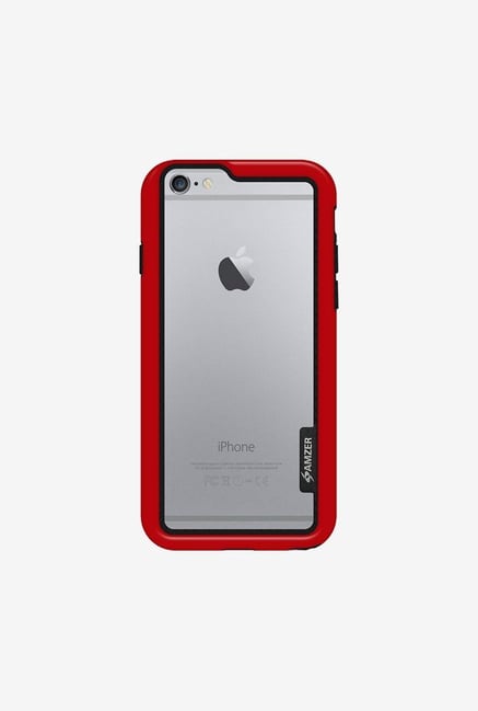 Amzer Border Case Red for iPhone 6+ Amzer Border Case Red for iPhone 6+