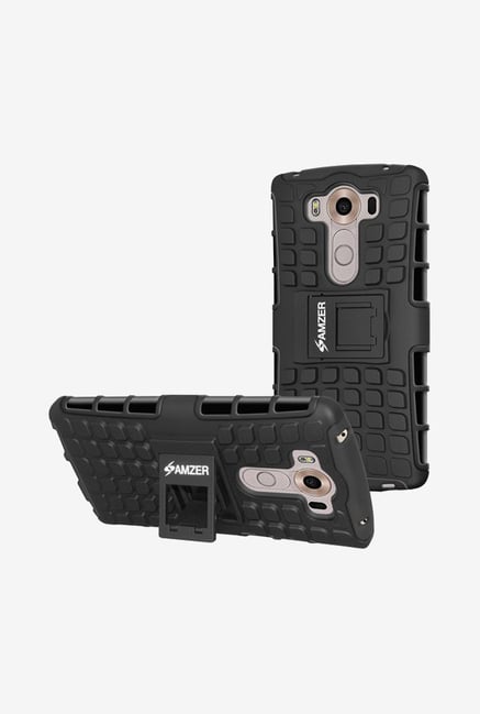 Amzer Hybrid Warrior Case Black for LG V10 Amzer Hybrid Warrior Case Black for LG V10