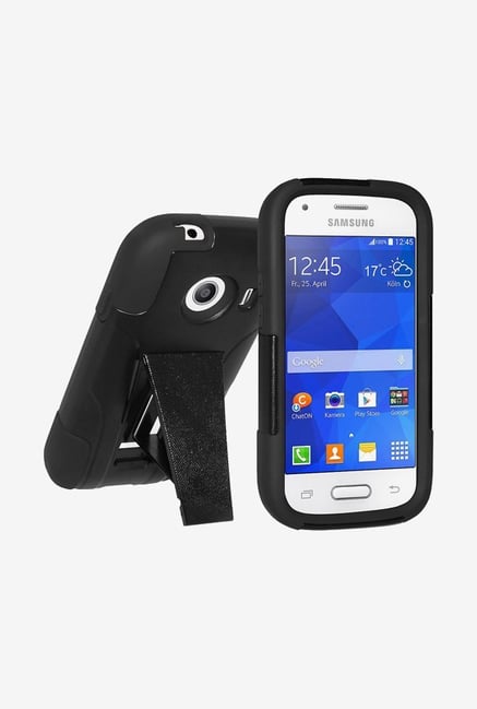 Amzer Dual Layer Hybrid Case Black for Samsung Ace Style Amzer Dual Layer Hybrid Case Black for Samsung Ace Style