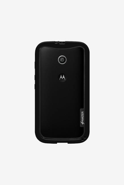 Amzer Border Case Black for Moto E Amzer Border Case Black for Moto E