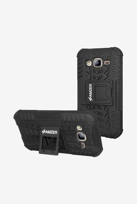 Amzer Hybrid Warrior Case Black for Samsung On7 Amzer Hybrid Warrior Case Black for Samsung On7