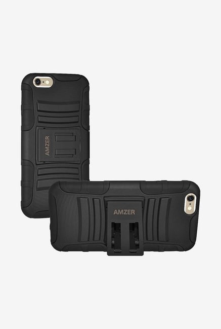 Amzer Hybrid Kickstand Case Black for iPhone 6 Amzer Hybrid Kickstand Case Black for iPhone 6