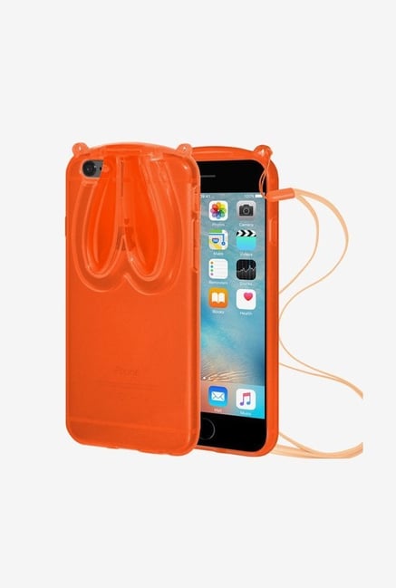 Amzer TPU Case With Rabbit Ears Orange for iPhone 6+ Amzer TPU Case With Rabbit Ears Orange for iPhone 6+
