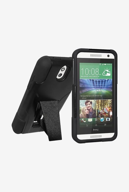 Amzer Dual Layer Hybrid Case Black for HTC Desire 610 Amzer Dual Layer Hybrid Case Black for HTC Desire 610