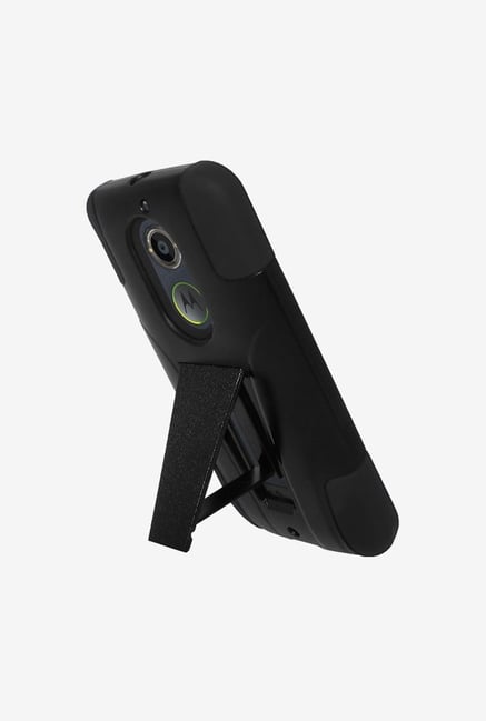Amzer Dual Layer Hybrid KickStand Case Black for Moto X Amzer Dual Layer Hybrid KickStand Case Black for Moto X