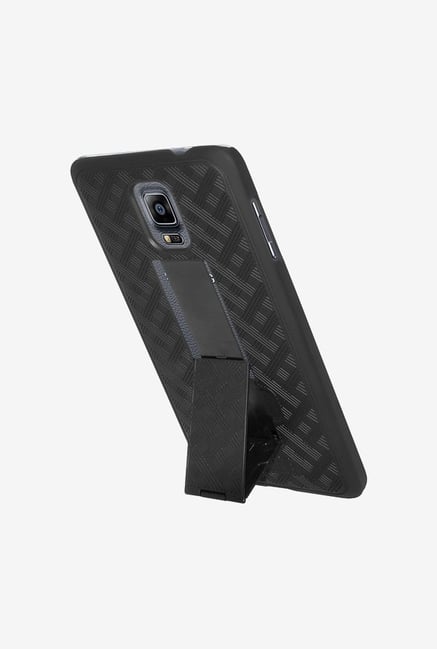Amzer Snap On Case with Kickstand Black for Samsung Note 4 Amzer Snap On Case with Kickstand Black for Samsung Note 4