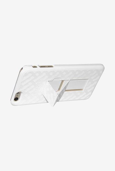 Amzer Snap On Case with Kickstand White for iPhone 6 Amzer Snap On Case with Kickstand White for iPhone 6