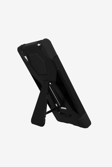 Amzer Dual Layer Hybrid KickStand Case Black for Xperia Z5 Amzer Dual Layer Hybrid KickStand Case Black for Xperia Z5