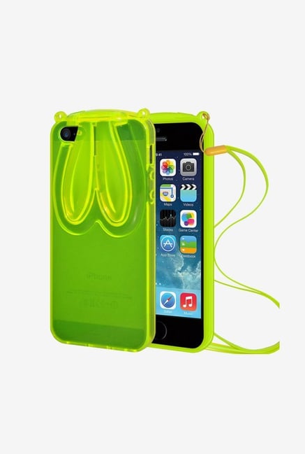 Amzer TPU Case With Rabbit Ears Green for iPhone 5 Amzer TPU Case With Rabbit Ears Green for iPhone 5