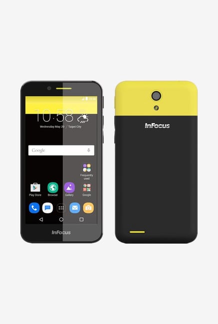 InFocus M260 Dual Sim 8GB (Yellow & Black) InFocus M260 Dual Sim 8GB (Yellow & Black)