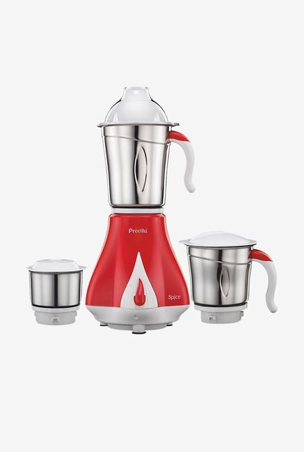 Preethi Spice MG203 550W Mixer Grinder Red Preethi Spice MG203 550W Mixer Grinder Red